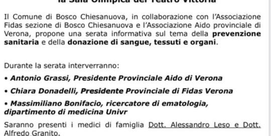 fidas aido bosco chiesanuova